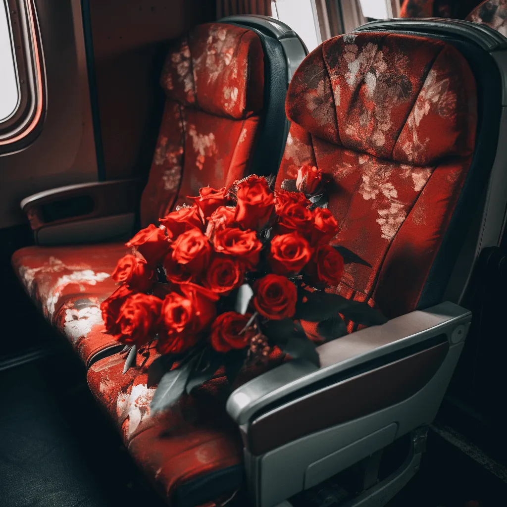 victorags_A_bouquet_of_red_flowers_inside_a_seat_inside_a_plane_431b5d2f-d246-4b09-a6c1-87a94b911a84-1
